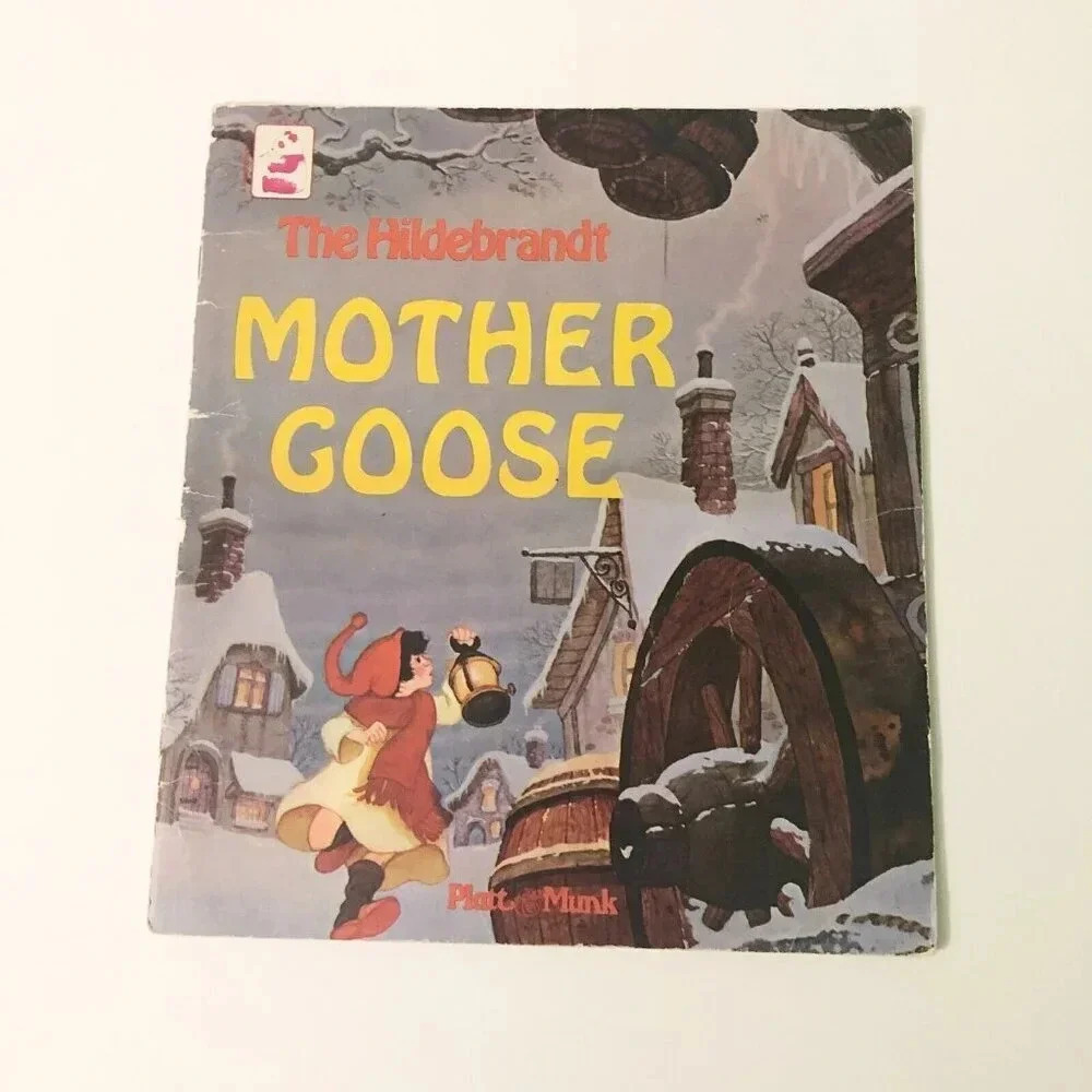 Vtg 1972 The Hildebrandt Mother  Goose Platt and Munk Softcover Book